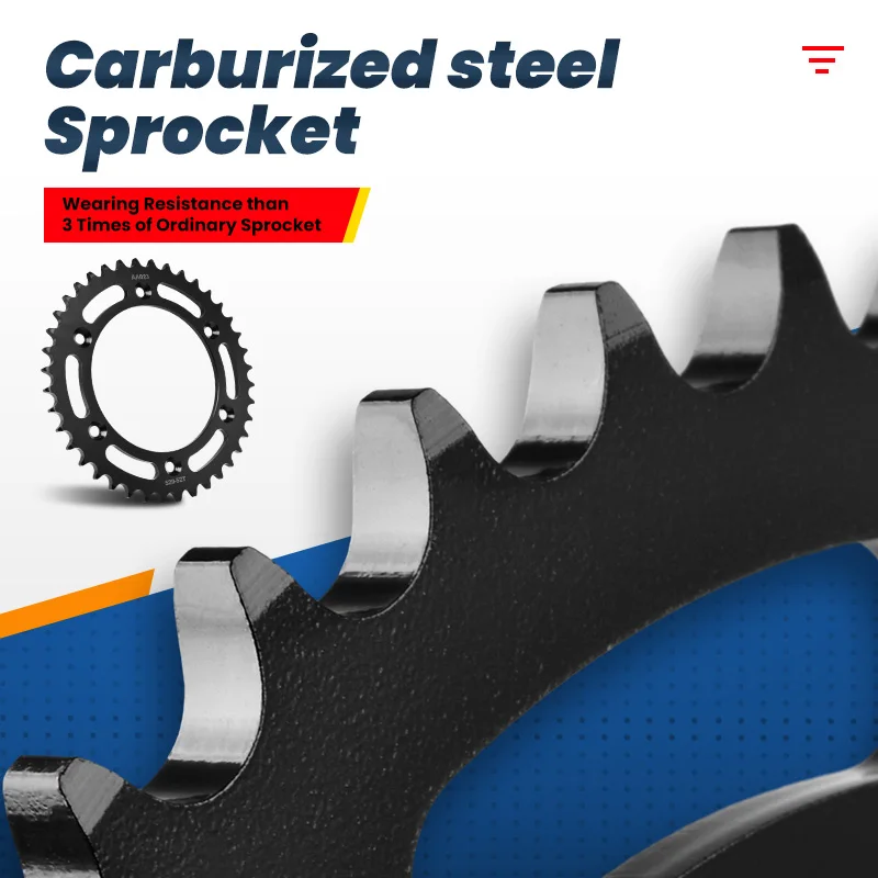 Звездочка Chain520 40/42/45/46/48/50/51/52T для Husqvarna 701 150 251 250TC TE FC FE 300 TX 350 450 FX FS FR 501FE