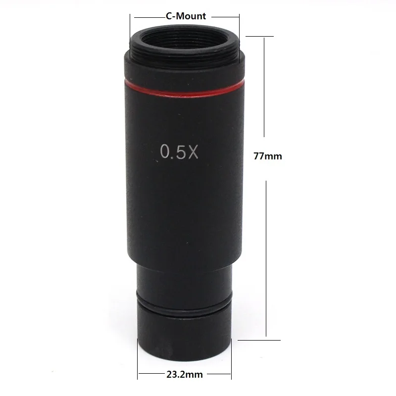 Объектив с C-образным креплением 0.3X/0.4X/0.5X, объектив f CCD CMOS для промышленной камеры, цифровой окуляр, подключенный к микроскопу, релейный объектив