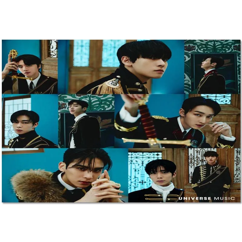 Новое поступление Холщовый постер KPOP SF9 индивидуальная печать модный плакат для