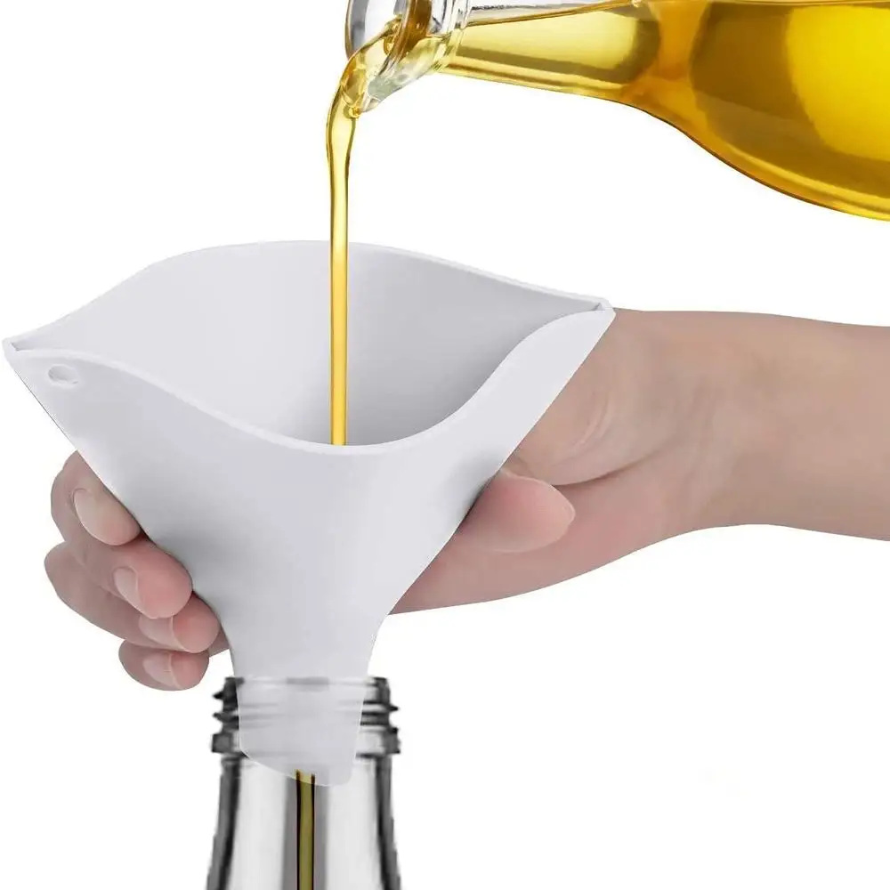 Collapsible Funnel For Water Bottle Liquid Transter Food Grade Funnel Kitchen Use