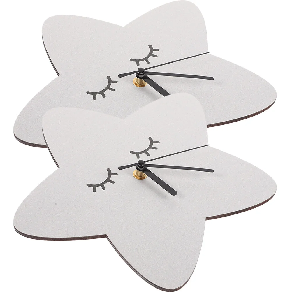 

Часы настенные бесшумные, декор для детской комнаты, офиса, дома, фермы, малышей, для гостиной, 2 шт.