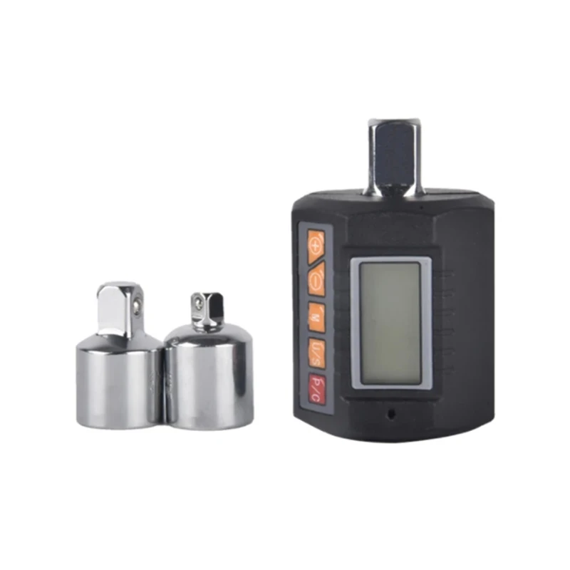 

1/2 Adjustable Torque Tester With Adapter Digital Torque Meter Torque Wrench Head Bike Set Car Repair Bicycle