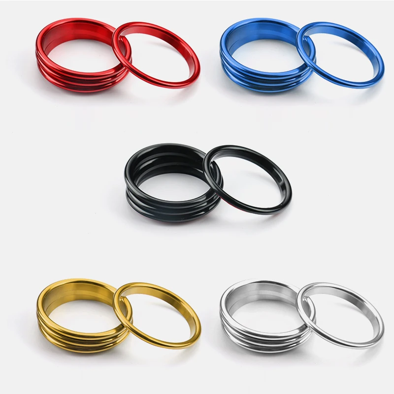 

4PCS For Audi A3 / S3 Air Conditioning Outlet Color Decorative Ring (New)
