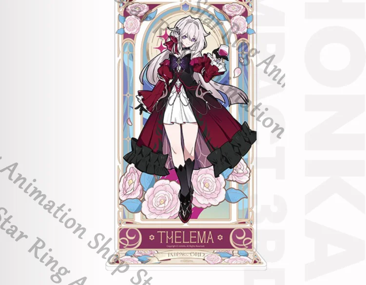 Фото Официальная акриловая подставка-стенд с изображением персонажей аниме Honkai Impact 3: Киана Каслана, Мэй Райден, Броня, Зайчик. №4