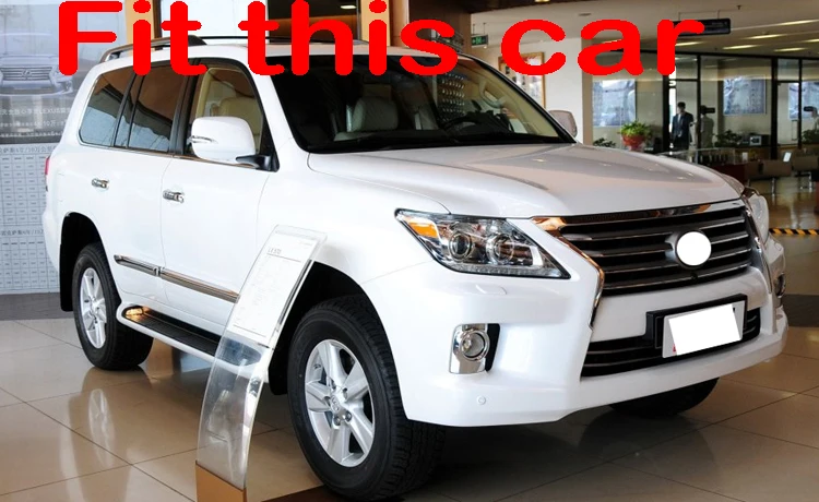 Для LEXUS LX J200 LX450 LX470 LX570 2008-2015 пластиковый внешний козырек вентиляционные шторы