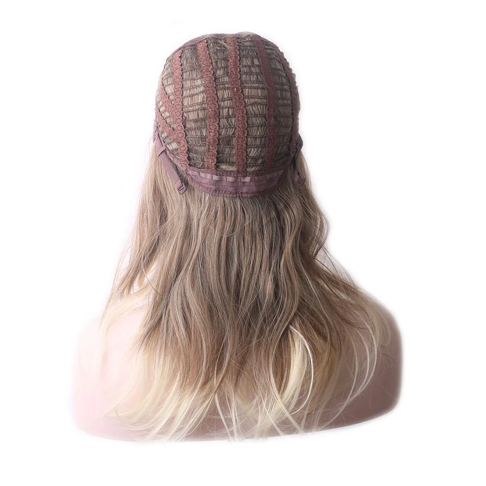 Парик для косплея средней длины из синтетического фиолетового светлого волоса |