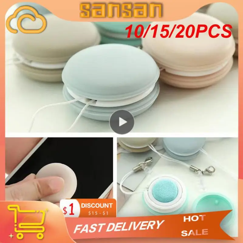 

10/15/20PCS Mini Camera Lens Wipe Portable Reuse Laptop Cleaner Mobile Phone Screen Eraser For Macbook Computer Accessories