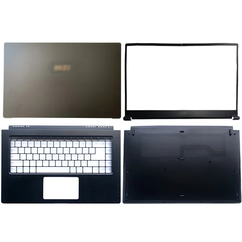 

NEW For MSI Summit B15 MS-1552 Laptops Computer Case Laptop LCD Back Cover/Front Bezel/Palmrest/Bottom Case Black