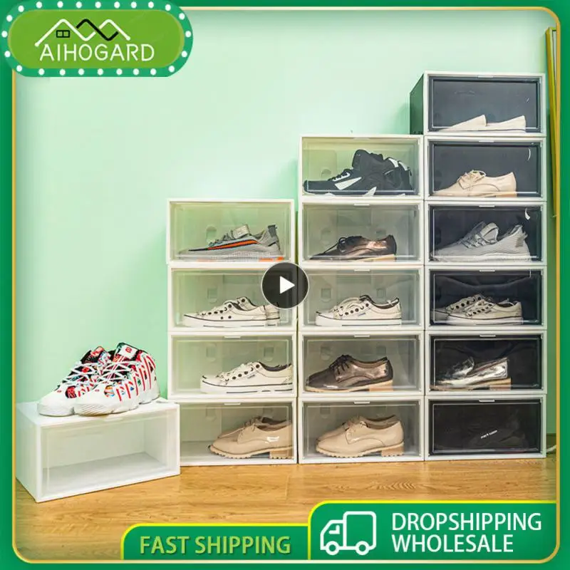 

Shoe Box Transparent Boxes For Shoes Transparent Shoe Dryer Portable Shoe Rack Organizer Bedroom Closets Egg Holder Sneaker Box