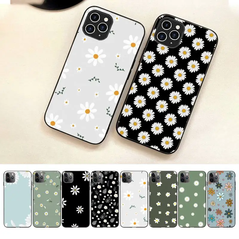 

Colorful Daisy Flowers Phone Case For Iphone 7 8 Plus X Xr Xs 11 12 13 Se2020 Mini Mobile Iphones 14 Pro Max Case