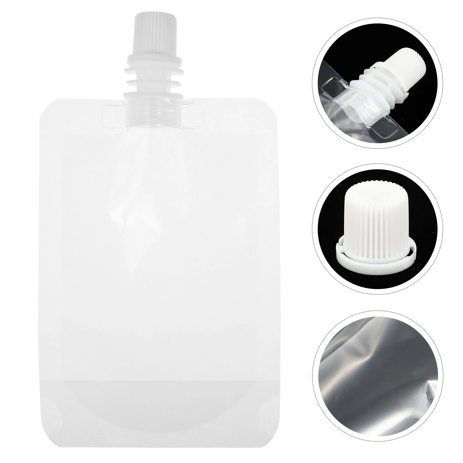 

Flask Pouches Pouch Bagsdrink Flasks Liquorbag Beverage Drinking Cruise Container Out Take Disposable Drinks Clear