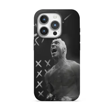 Чехол для телефона Fighting Fighting Charles Oliveira для Samsung S25 S24 S23 S22 S21 A56 A36 A26 A16 FE Ultra Plus Glossy HD Film Cover