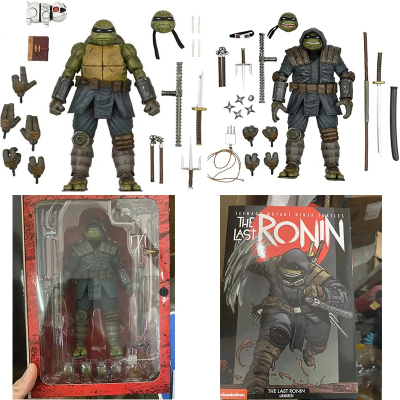 

Фигурка последней Ronin NECA, бронированная черепаха, модель Master Rat, игрушки, коллекционная кукла, украшение для рабочего стола, подарок