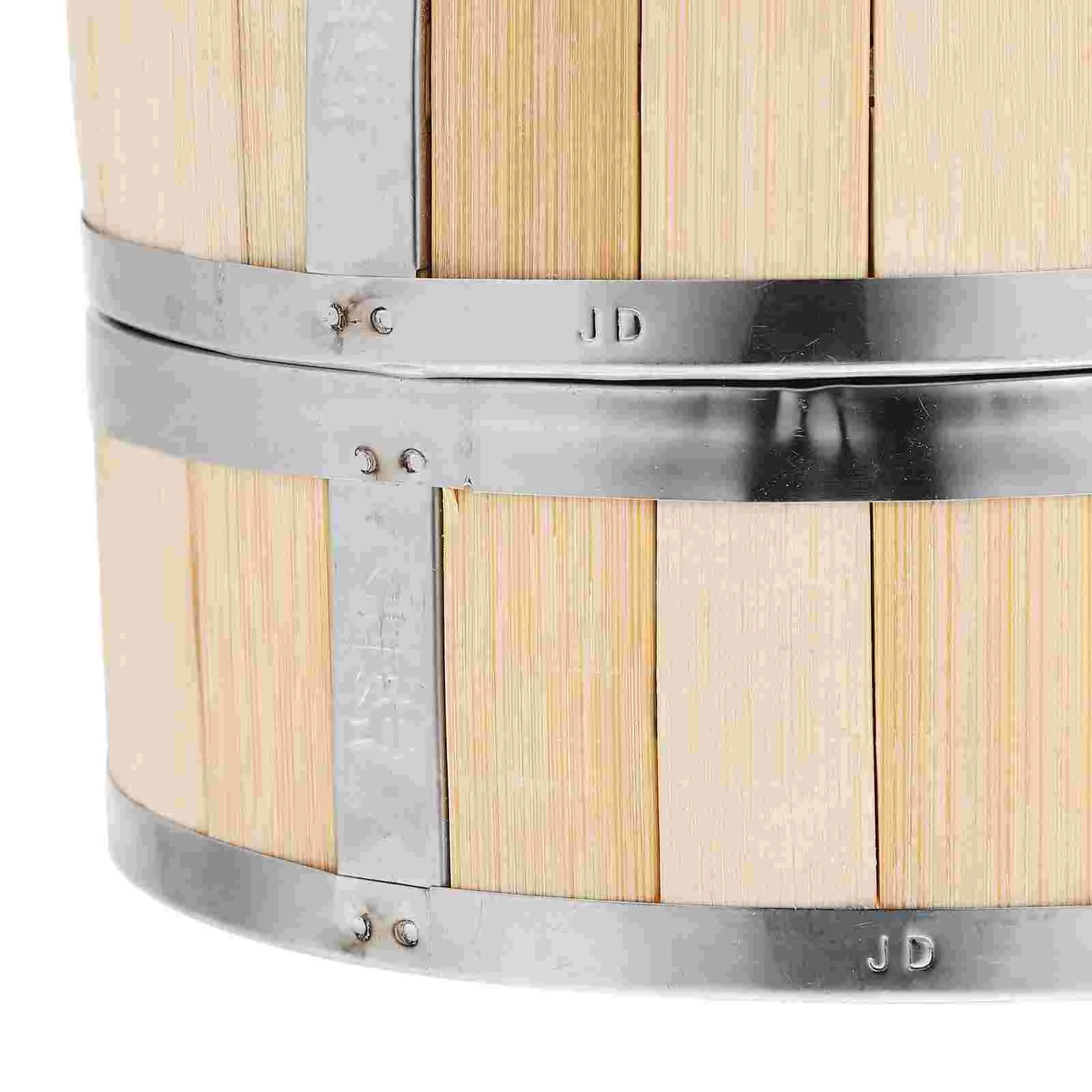 Длинная пароварка Bao корзины для азиатской кухни приготовления пищи бамбуковая