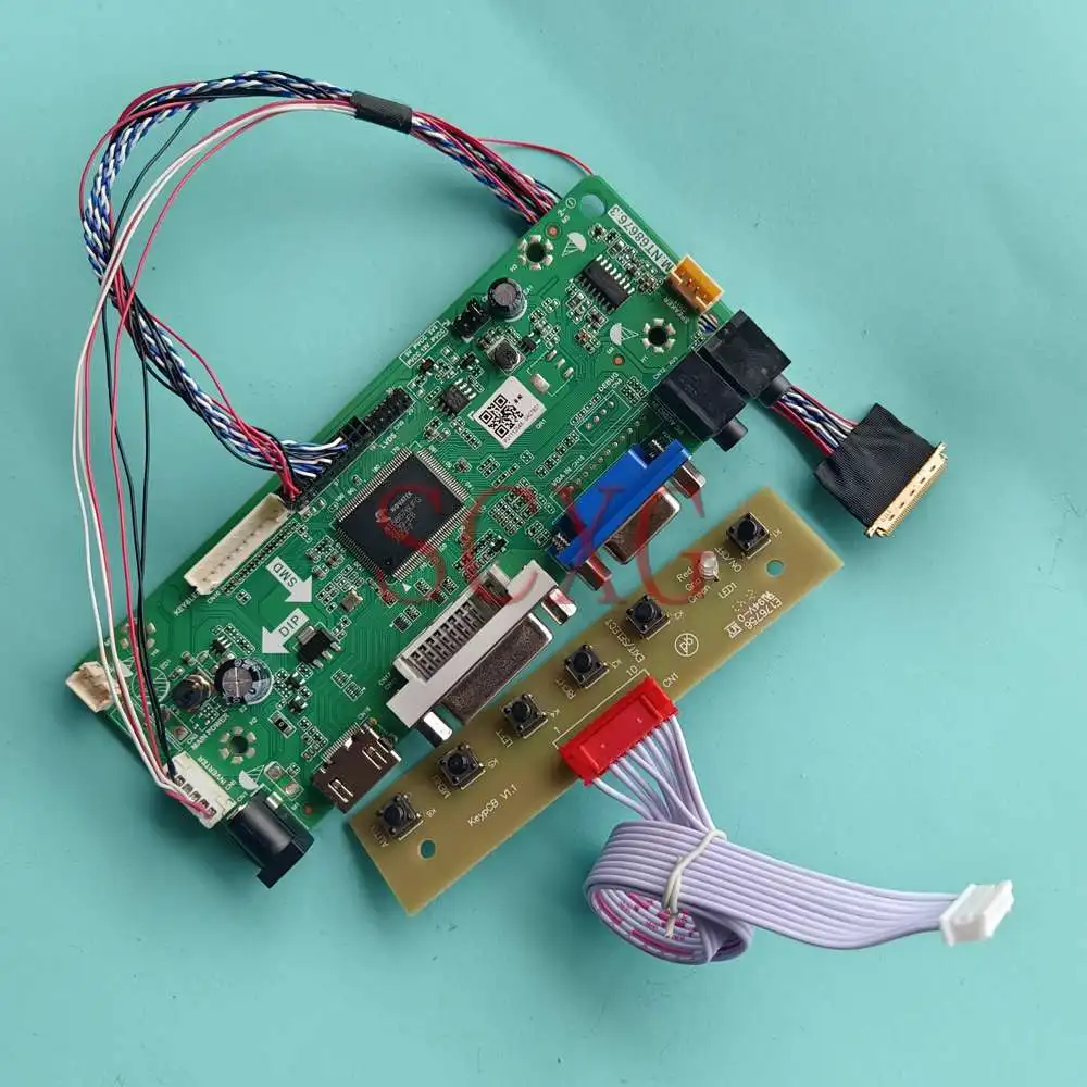 

DIY Kit Fit B173HW02 V0 17.3" 60Hz VGA DVI HDMI-Compatible 40 Pins LVDS Notebook 1920*1080 LED LCD Screen Controller Board