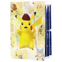 2022 new 240pcs pokemon cards album shiny binder pikachu charizard flash map holder collection cards protector notebook folder