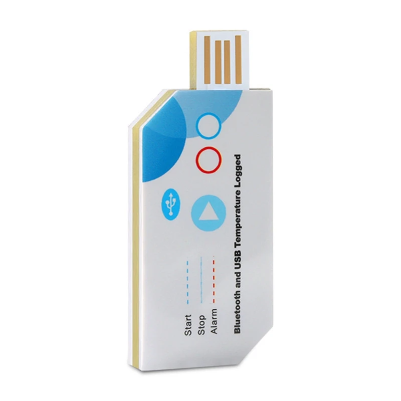 

USB Temperature Data Logger Disposable RH TEMP Data Logger Recorder Bluetooth And USB Temperature Logger