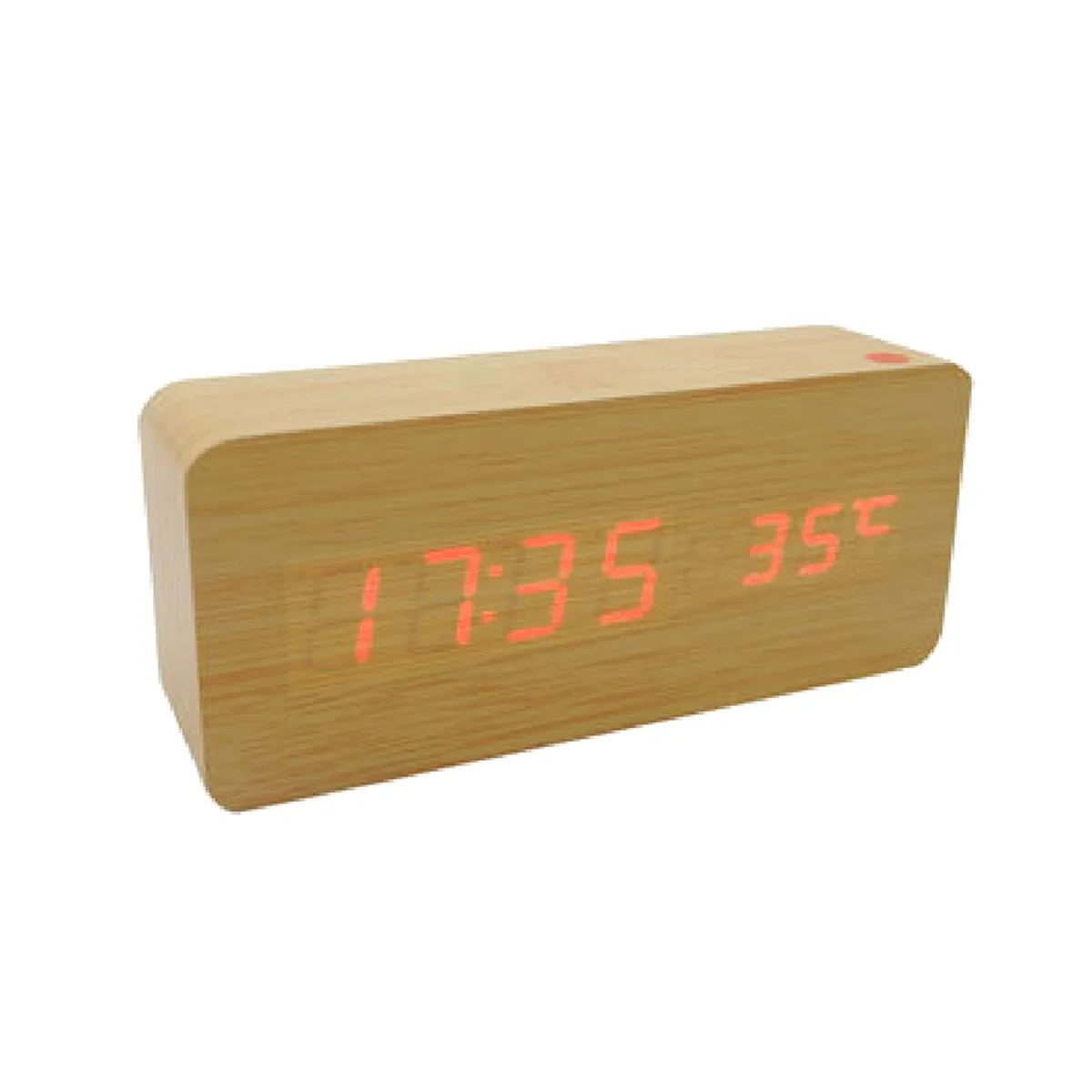 Led Digital Display Alarm Clock Temperature Display Clock Fo