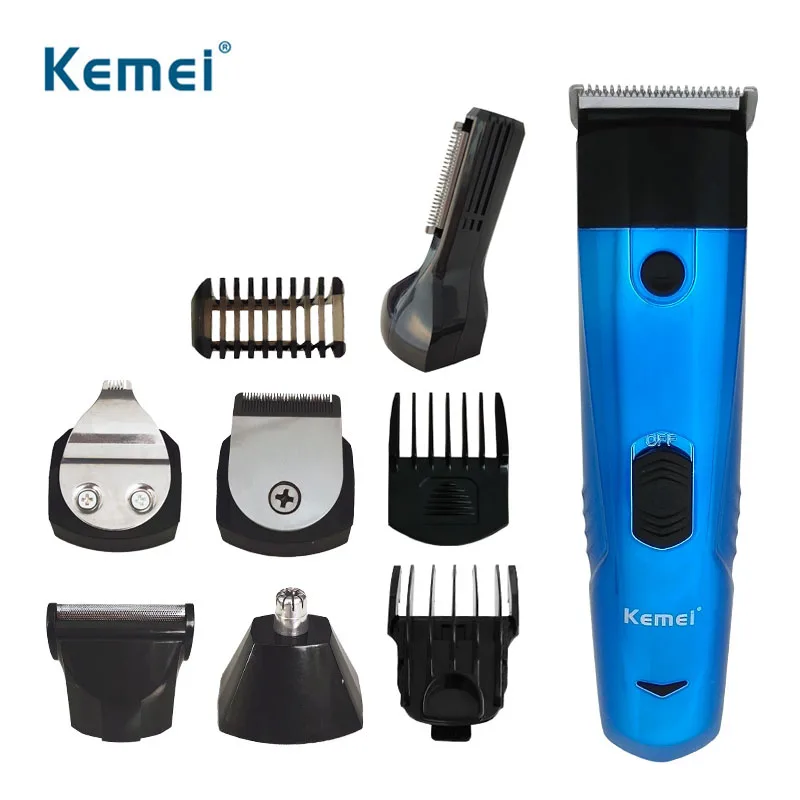 

Kemei Professional Hair Clipper Cordless Men's Rechargeable Hair Trimmers Barber Electric Cutting Machine Grooming Mower