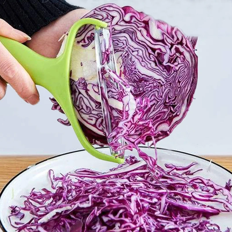 

Peeler Vegetables Fruit Multi-purpose Stainless Steel Cabbage Graters Knife Salad Potato Cutter Household Kitchen Accessories