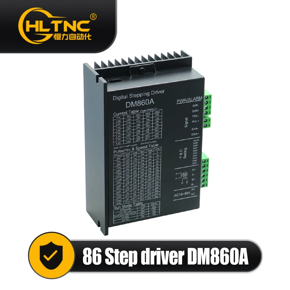 

Драйвер двигателя XLWLH DM860A для шаговых двигателей Nema34