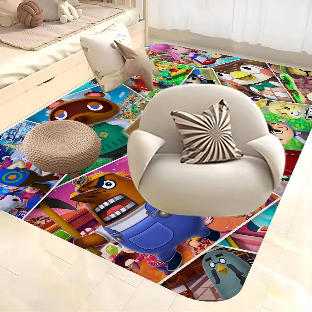 Фото Коврик для двери A-Animal Classic C-Crossing Game, моющийся, нескользящий, для гостиной, под диван, для кухни, придверный коврик, напольный коврик №2