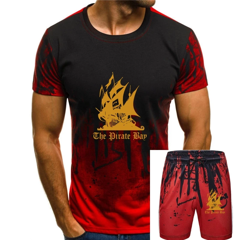 

Men Short sleeve tshirt The Pirate Bay Shirt - Gift Idea For Fans of ThePirateBay cool Women t-shirt