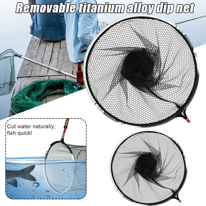 

Рыболовная сеть, складной антиклейкий крючок из титанового сплава для рыболовной сеть, титановый сплав, антиклейкий крючок