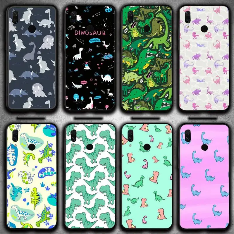 

Cute Little Dinosaur Phone Case For Xiaomi Mi 11 10 A2 A2lite A1 9 9SE 8Lite 8explorer F1 Poco M3 X3 Pro Fundas Cove