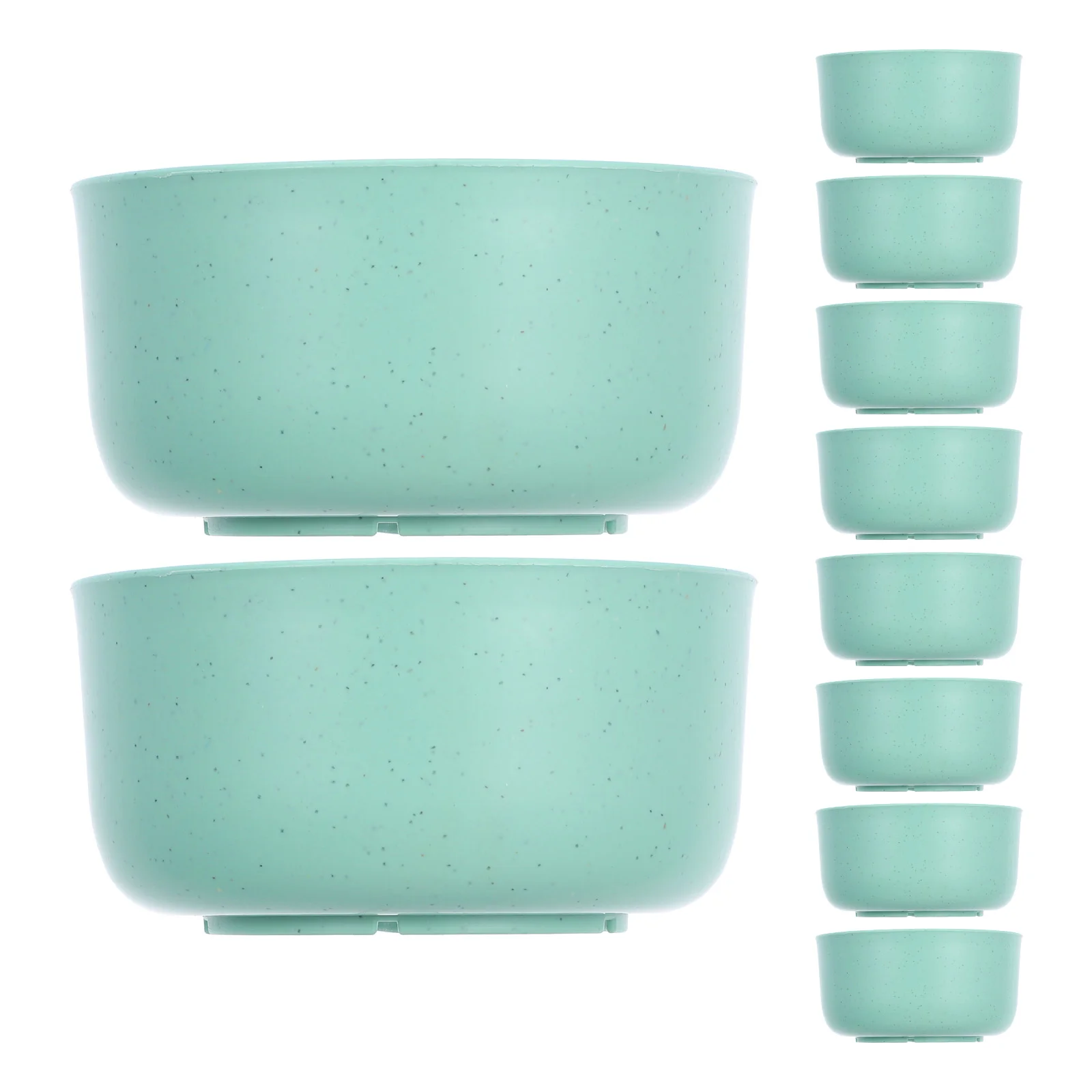 10 шт. пластиковые чаши для фруктов и мороженого