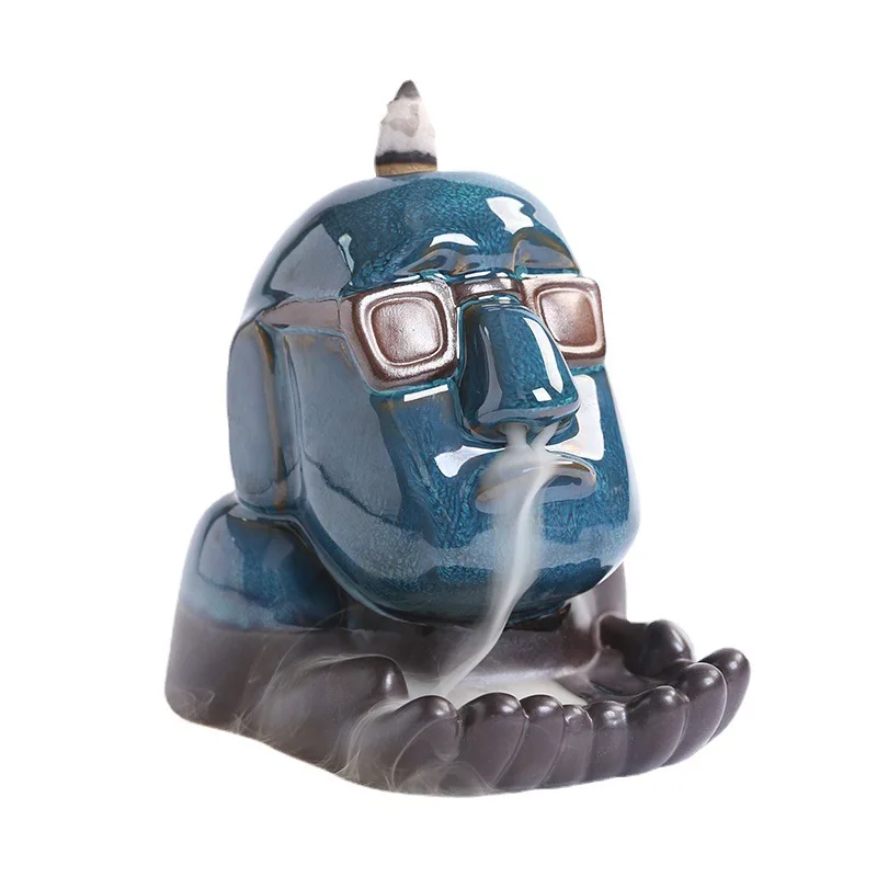 

Декор для дома, роскошные курильницы с рефлюксом, подсвечники дзен, водопад, ароматические изделия, Декор