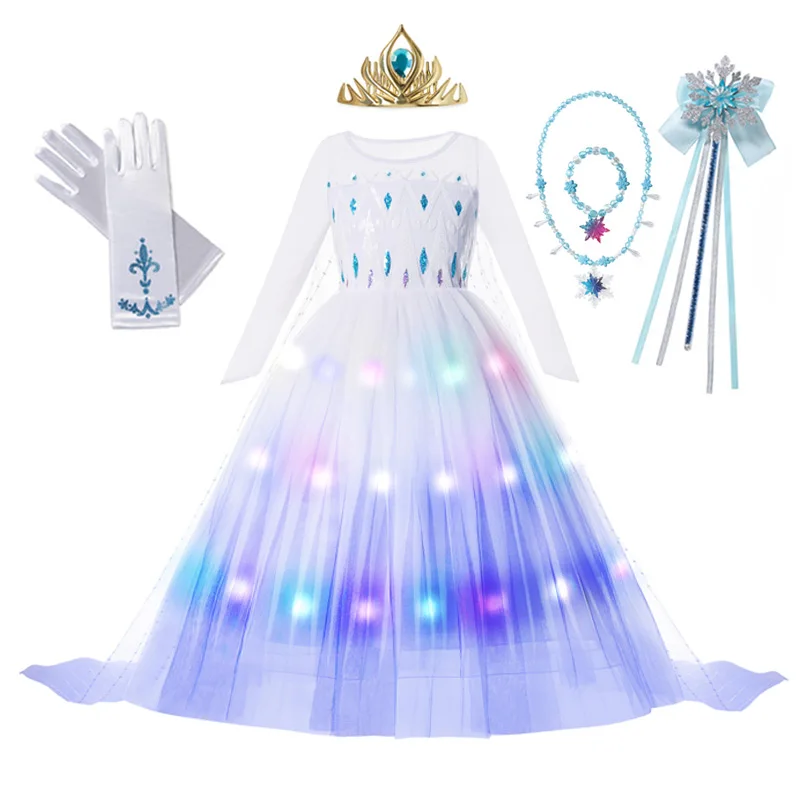 Платье принцессы Эльзы и Анны из м/ф Холодное сердце