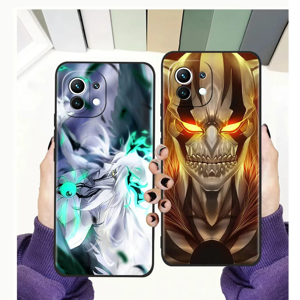 

Bleach Kurosaki Ichigo Phone Case For Xiaomi Poco X3 X4 NFC F3 M3 GT 11 Ultra 11X 11i Pro Plus 9T Note 10 10T Lite 5G Soft Cover