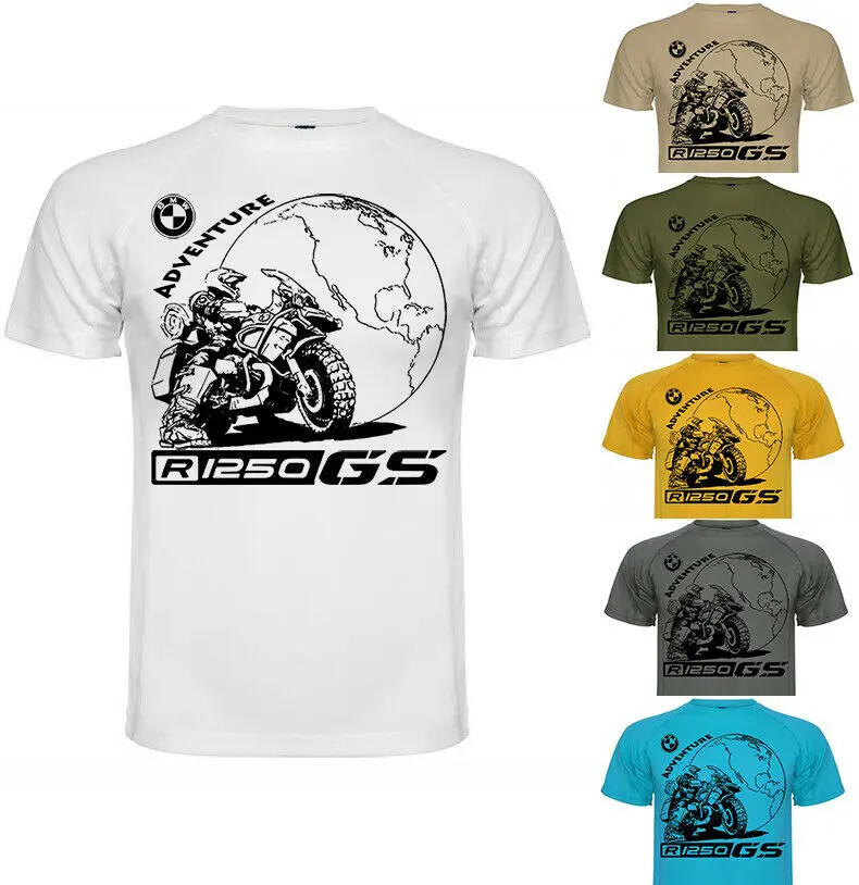 

BMW R1250GS GSA t-shirt Adventure Bike Motorrad Motorcycle Top Best seller 2022