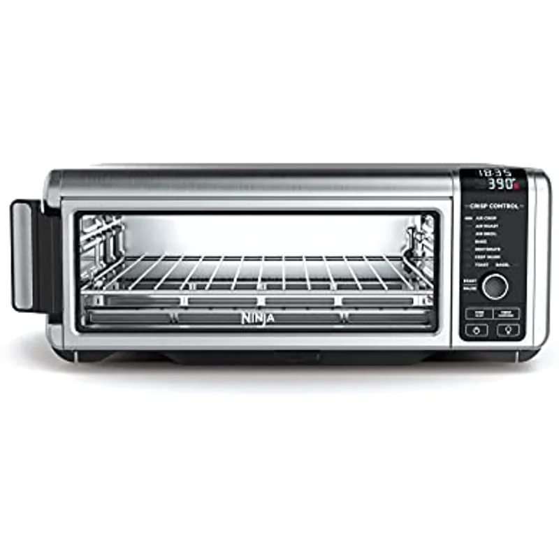 

Ninja SP101 Digital Air Fry Countertop Oven with 8-in-1 Functionality, Flip Up & Away Capability for Storage Space