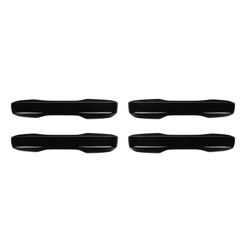 

For 11Th Gen Honda Civic 2022 Door Handle Cover Trim Decoration Shell Without Keyhole Exterior Accessories,Black