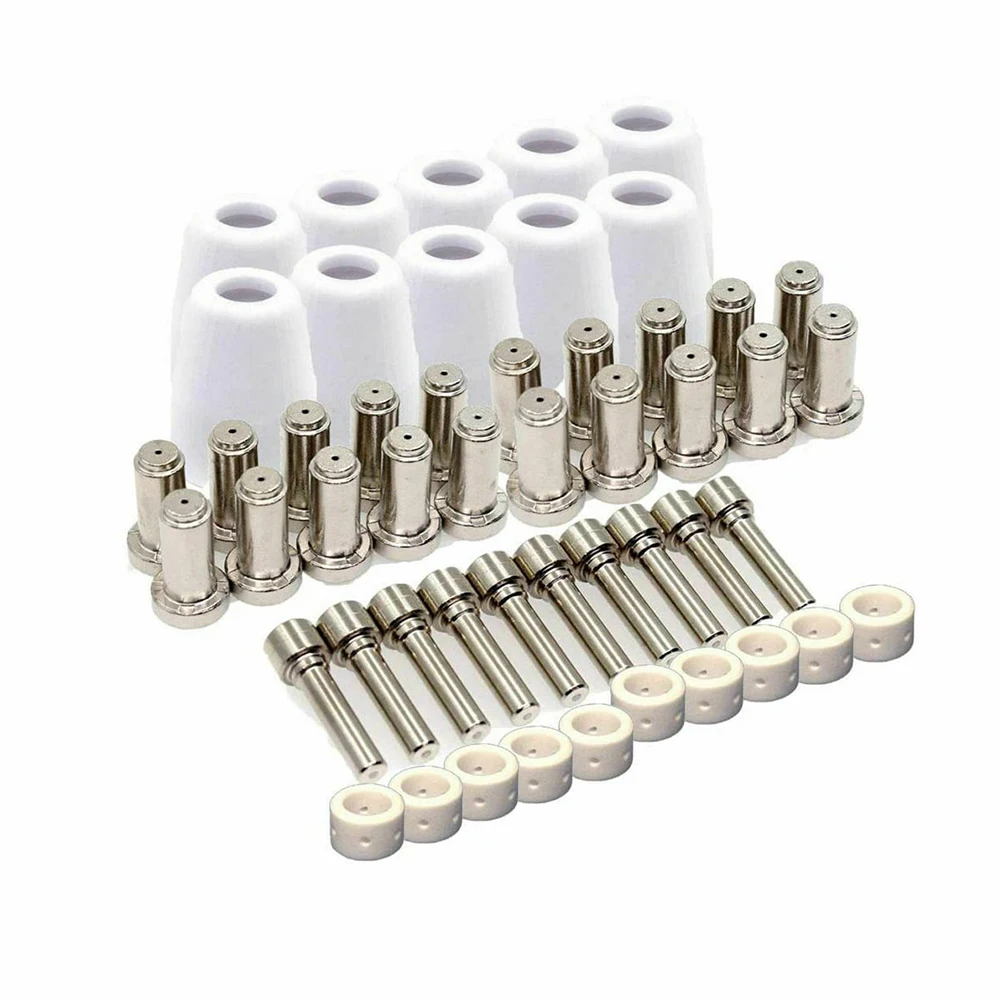 

Plasma Electrode Tip XT Shield Cup Ring Kit 0.96mm For ES AB PCM-500i Plasma Cutting Machine And PT-31XL Plasma Cutting Torch