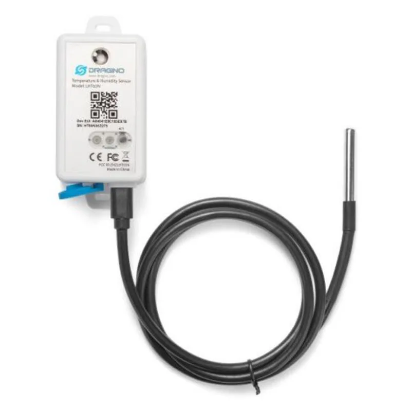 Dragino LHT65S-NE117 Внешний датчик температуры и влажности LoRaWAN использует датчик температуры с отслеживанием TI TMP117A NIST (art.: 3920ce2bc256e) - 3920ce2bc256e