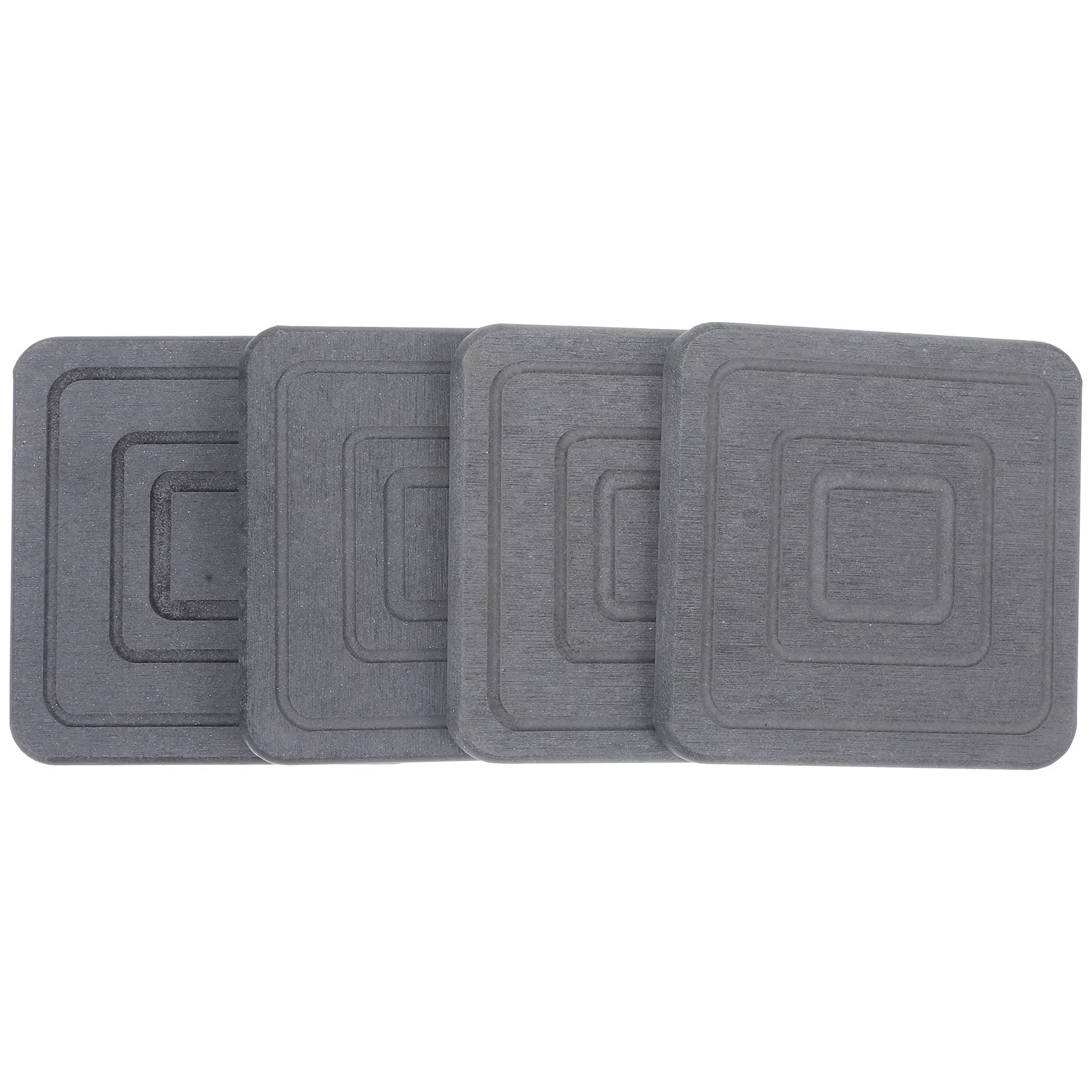 4 шт. коврик для цветочного горшка из диатомовой грязи водопоглощающие коврики