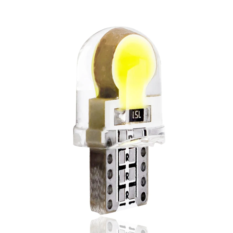 1 шт. Автомобильные светодиодные лампы T10 LED W5W 194 168 светодиодный ная Лампа 501 2825 COB