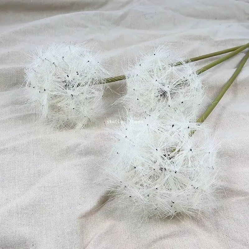 

Artificial Dandelion Flower for Home Decoration Silk Flower Fake Flower Wedding Decoration Accessories Artificial Flower Bouquet