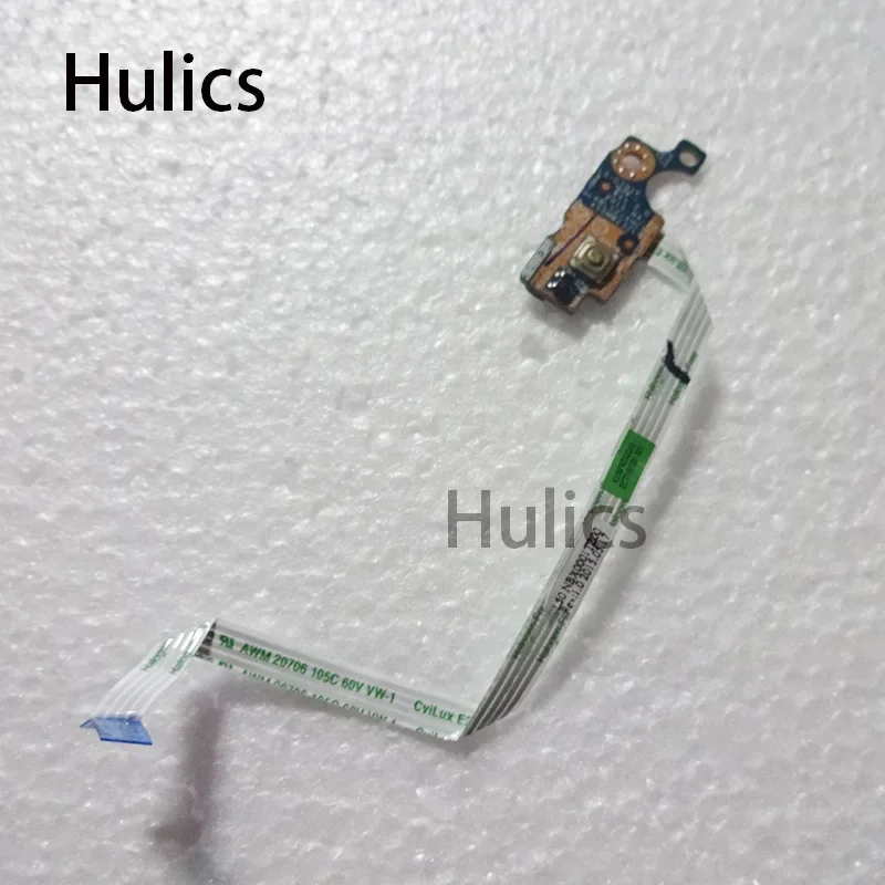 Hulics используется для HP Pavilion 15 15-AC 15-AF 15-AY 15-BA 250 255 G4 G5 кнопка питания ноутбука кабель