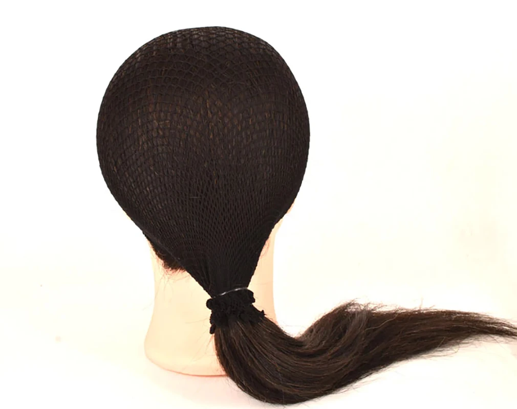 Good Quality Hairnets Mesh Weaving Black Wig Hair Net Making Caps Weaving Wig Cap & Hair Nets For Women Elastic Nylon Wig Caps images - 6