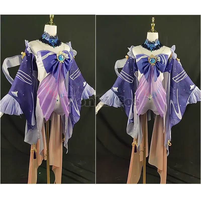 Парик для косплея по мотивам игры Genshin Impact Sangonomiya Kokomi - купить выгодной цене |