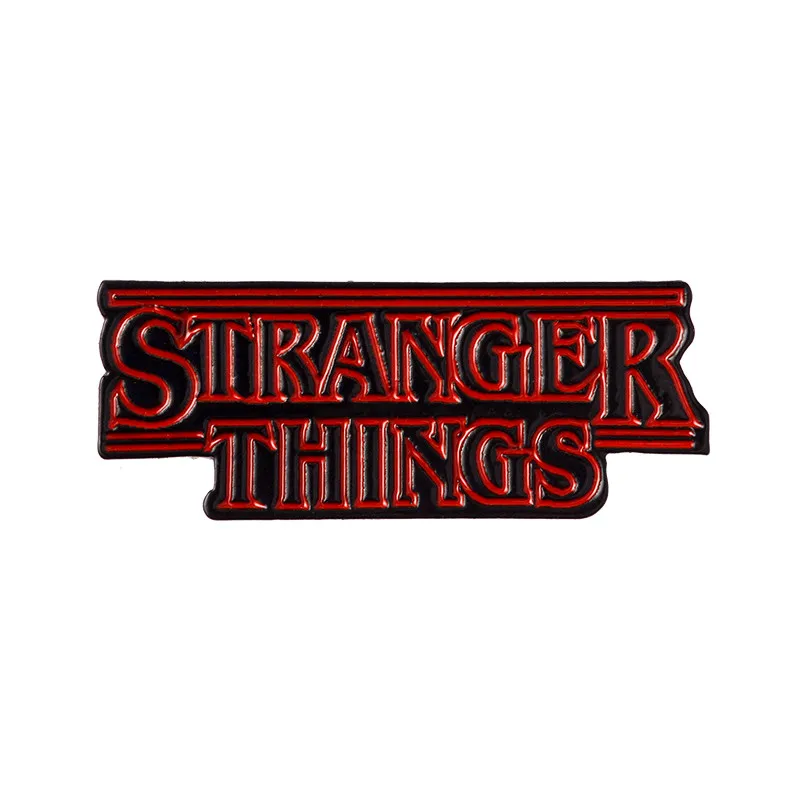 

Stranger Things Enamel Pins TV Set Christmas Lights Eleven Waffles Friend Don't Lie Brooch Lapel Pin Badge Jewelry Gift for Fans