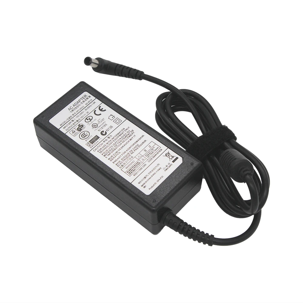 Фото Адаптер для ЖК-монитора Samsung BX2235 S23A300B S19A300B S20A300B S22A100N S19A100N S22A200B S22A300B, 14 В, 3 А, 6,5x4,4 мм №3