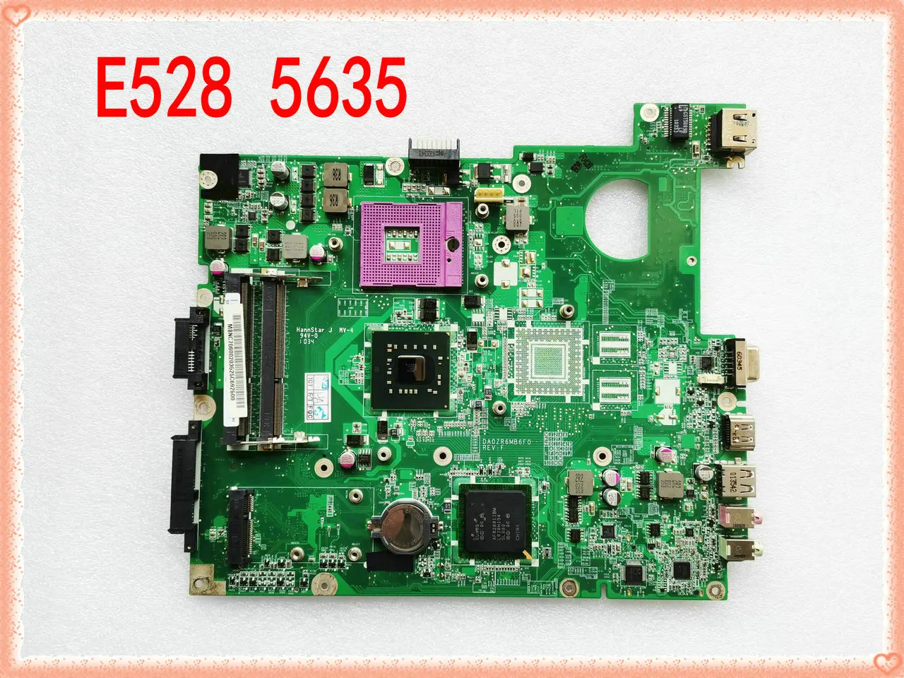 For Acer E528 Mainboard Extensa 5235 5635 MB.EDV06.001 MBEDV06001 DA0ZR6MB6F0 Laptop Motherboard works DDR3