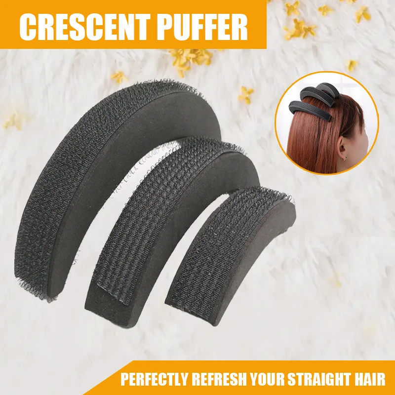 

3 шт./компл., накладки для волос, увеличение объема, спонж, накладки, вставные накладки, сделай сам, инструменты для укладки, губка для волос