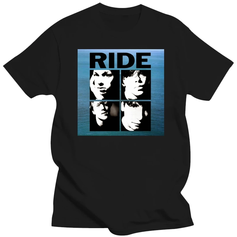 Новая черная футболка RIDE British Rock Band Music Legend размер S M L XL 2XL 3XL