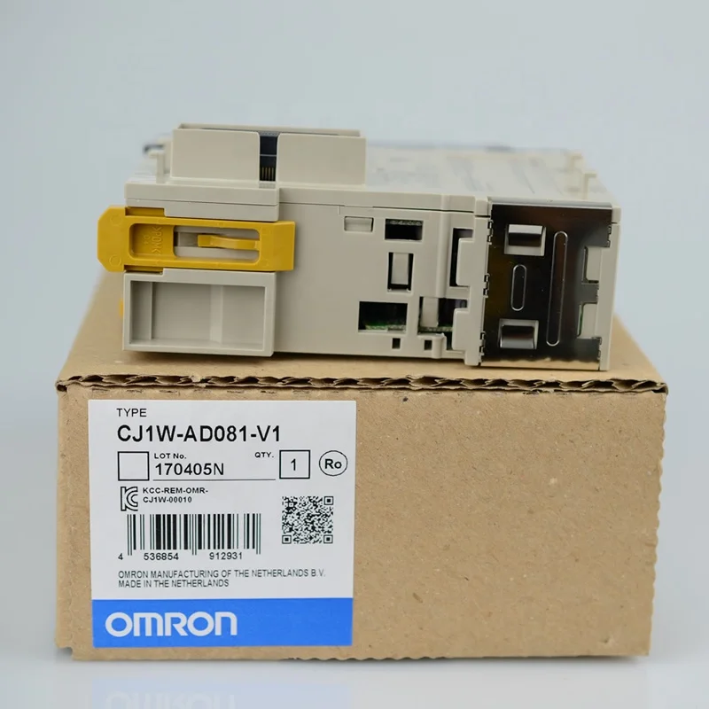 

Omron industrial controller PLC CJ-series Analog Input Units CJ1W-AD081-V1